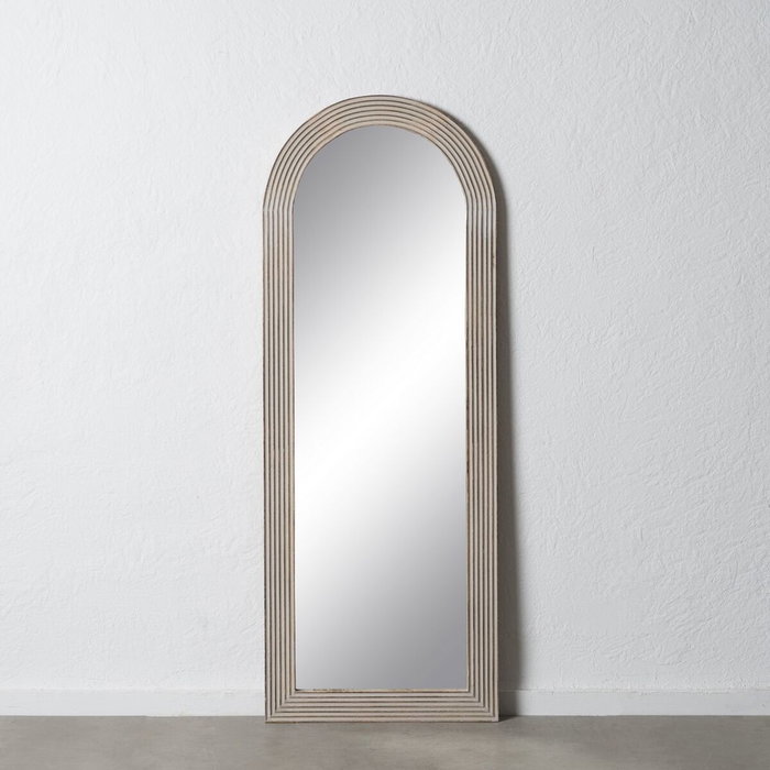 BigBuy Home Miroir sur Pied Blanc Naturel Vertical 64,8 x 3,8 x 172,7 cm BigBuy Home Miroir sur Pied Blanc Naturel Vertical 64,8 x 3,8 x 172,7 cm