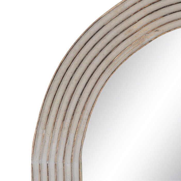 BigBuy Home Miroir sur Pied Blanc Naturel Vertical 64,8 x 3,8 x 172,7 cm BigBuy Home Miroir sur Pied Blanc Naturel Vertical 64,8 x 3,8 x 172,7 cm