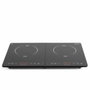 Livoo DOC236 Plaque de cuisson électrique double, Noir