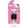 Kids Licensing Montre LED Hello Kitty pour Enfant à Partir de 4 ans avec Affichage Heure et Date, Écran Personnalisable, Pile CR2032 Incluse