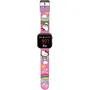 Kids Licensing Montre LED Hello Kitty pour Enfant à Partir de 4 ans avec Affichage Heure et Date, Écran Personnalisable, Pile CR2032 Incluse