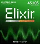 Elixir Nanoweb Acier Inoxydable Jeu de Cordes Medium 045-105