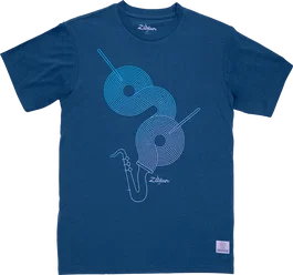 Zildjian T-shirt Le 400Th Ann Jazz - S Zildjian