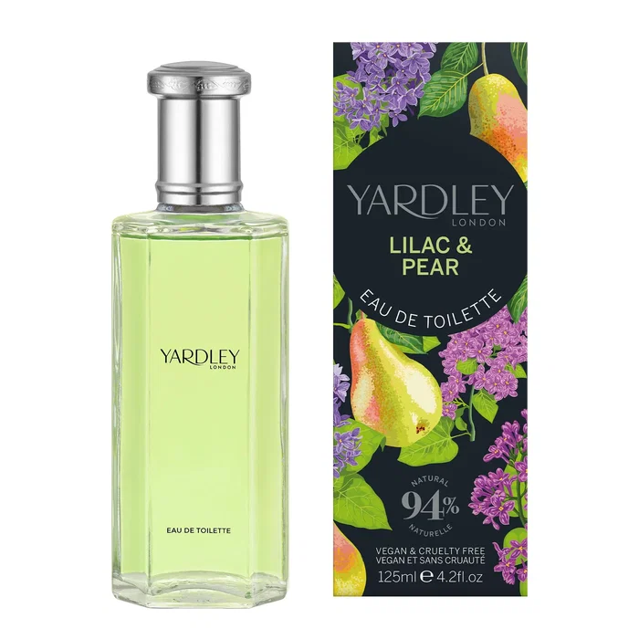 Yardley Lilac & Pear Eau de Toilette 125 ml Yardley Lilac & Pear Eau de Toilette 125 ml