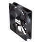 Unykach Ventilateur Boîtier 120 mm Noir - Double Roulement à Billes, PWM, 900-1800 tr/min, Silencieux