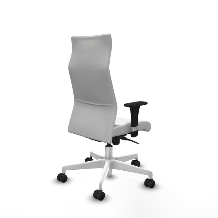 Piqueras Y Crespo Sillón Albacete blanc avec mécanisme synchrone