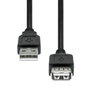 ProXtend Câble d'extension USB 2.0 Noir 1m