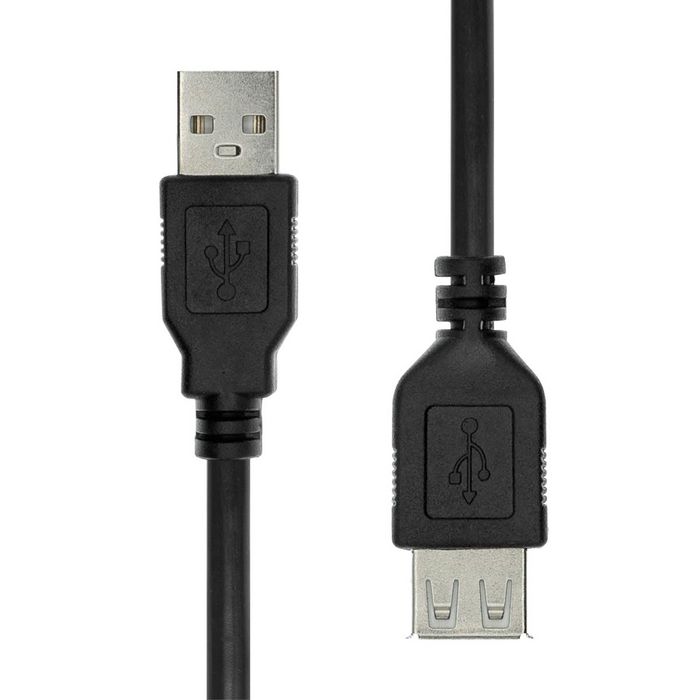 ProXtend Câble d'extension USB 2.0 Noir 1m ProXtend Câble d'extension USB 2.0 Noir 1m