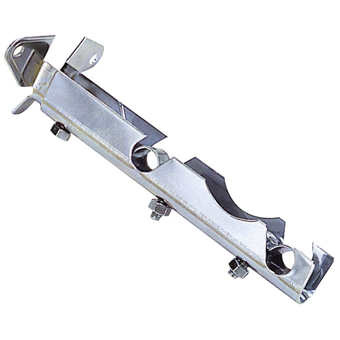 ORYX Support barre Ø 12 mm chromé double frontal ORYX Support barre Ø 12 mm chromé double frontal