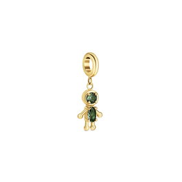 Perle de verre Femme One Jewels OJEBC781 Vert Doré