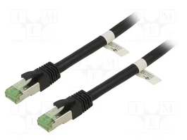 GOOBAY Câble Ethernet Patch Cord Cat 6a S/FTP 15m