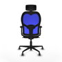 Piqueras y Crespo Chaise de Bureau 2D036G2 Gris clair