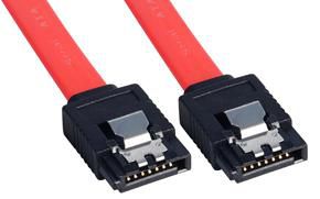 Lindy Câble SATA Interne 0.5 m avec Connecteurs Verrouillables Coudés 90° - SATA III/II/I Rétrocompatible - Pour Disques Durs, SSD et Lecteurs Optiques Lindy Câble SATA Interne 0.5 m avec Connecteurs Verrouillables Coudés 90° - SATA III/II/I Rétrocompatible - Pour Disques Durs, SSD et Lecteurs Optiques