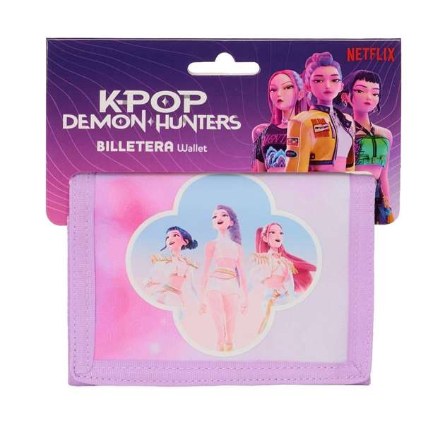 Safta Billetera K-Pop Demon Hunters - Artist, 12,5x9,5x1cm