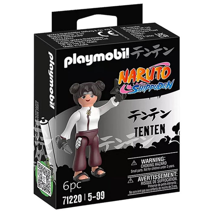 Playmobil Naruto Shippuden Tenten Figurine avec Kunai et Étoile Arrojadiza Playmobil Naruto Shippuden Tenten Figurine avec Kunai et Étoile Arrojadiza