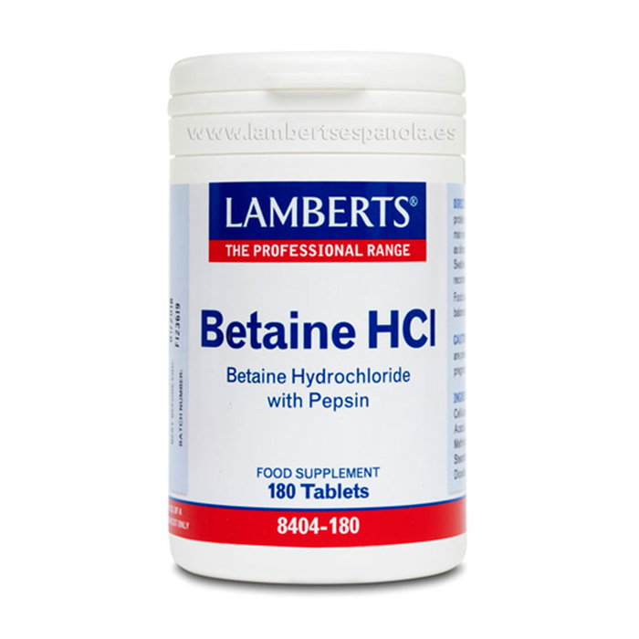 Betaína Hci 324 Mg Betaína Hci 324 Mg