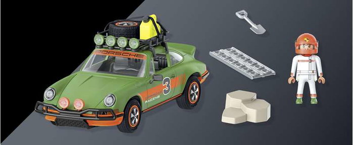 Playmobil Porsche 911 Carrera RS 2.7 Offroad Edition, Voiture de collection Playmobil Porsche 911 Carrera RS 2.7 Offroad Edition, Voiture de collection