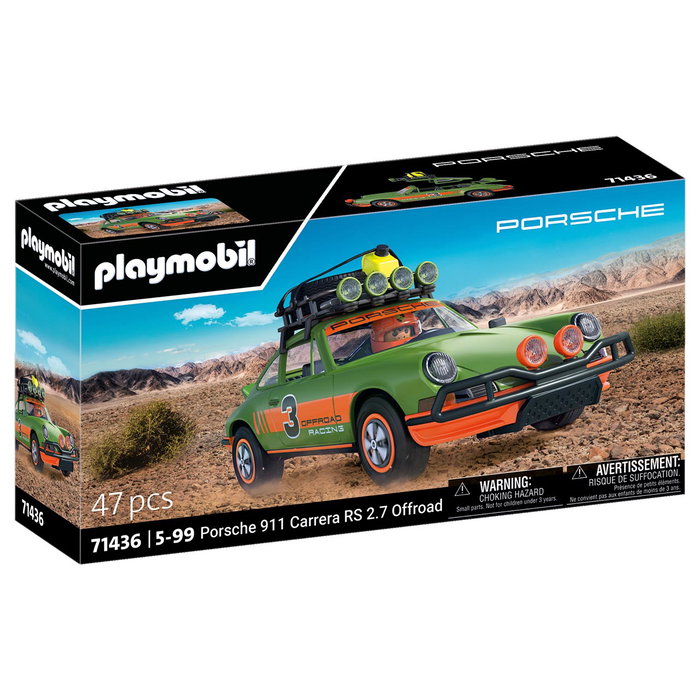 Playmobil Porsche 911 Carrera RS 2.7 Offroad Edition, Voiture de collection Playmobil Porsche 911 Carrera RS 2.7 Offroad Edition, Voiture de collection