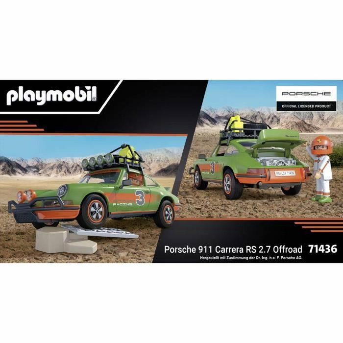 Playmobil Porsche 911 Carrera RS 2.7 Offroad Edition, Voiture de collection Playmobil Porsche 911 Carrera RS 2.7 Offroad Edition, Voiture de collection