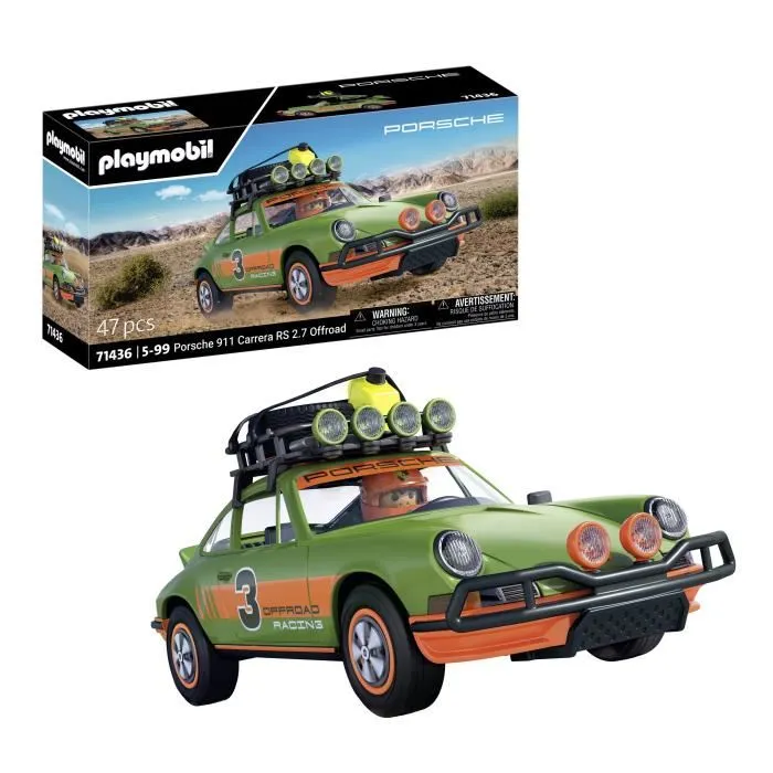 Playmobil 71436 - Porsche 911 Carrera RS 2.7 Offroad Edition, Voiture de Collection Classique pour Adulte Playmobil 71436 - Porsche 911 Carrera RS 2.7 Offroad Edition, Voiture de Collection Classique pour Adulte