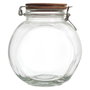 Cook Concept Bocal en verre de 2 litres avec couvercle en acacia