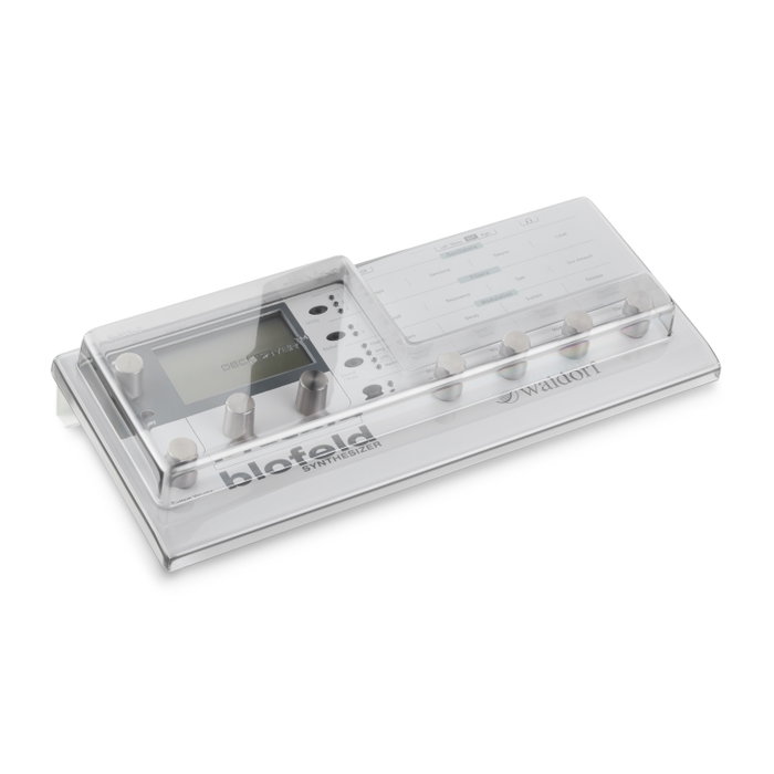 Decksaver Housse de protection en polycarbonate pour Waldorf Blofeld Desktop et Pulse 2 Decksaver Housse de protection en polycarbonate pour Waldorf Blofeld Desktop et Pulse 2