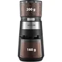Sencor SCG 5060BK - Moulin à café électrique noir avec meules plates en acier et 30 réglages de mouture