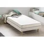 Deko Dream Matelas mousse KIETOA, 90 x 190 cm, Confort ferme, Épaisseur 12 cm, Polyuréthane 30kg/m3 profilé 5 zones