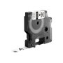 Dymo Ruban d'impression industriel 18444 Noir Blanc S0718600 pour étiquettes durables