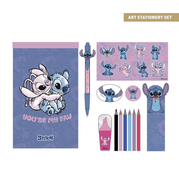 Lilo & Stitch Set d'écriture 13 pièces You're My Fav Lilo & Stitch Set d'écriture 13 pièces You're My Fav