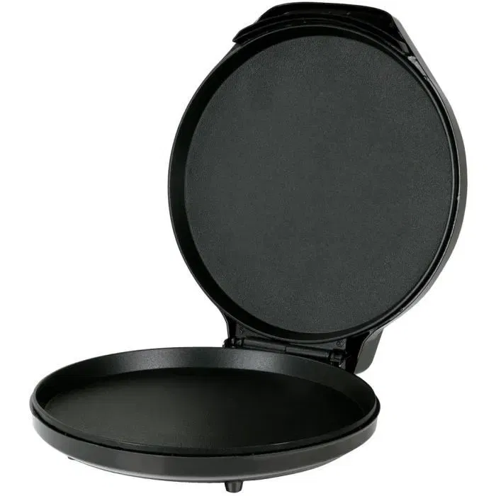 Jocca Four à Pizza Électrique 2374 - Pour Pizzas de 30,5 cm - 1200 W, Température Réglable, Plaques Antiadhésives, Ouverture à 90° Jocca Four à Pizza Électrique 2374 - Pour Pizzas de 30,5 cm - 1200 W, Température Réglable, Plaques Antiadhésives, Ouverture à 90°