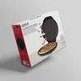 Jocca Four à Pizza Électrique 2374 - Pour Pizzas de 30,5 cm - 1200 W, Température Réglable, Plaques Antiadhésives, Ouverture à 90°