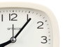Giftdecor Horloge Rectangulaire Assortie 12x10x4 cm - Blanc/Gris/Noir - Pile AA (Set de 12)