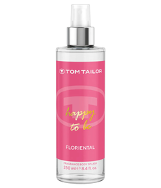 Tom Tailor Happy To Be - Spray corporel parfumé pour femme - 250 ml