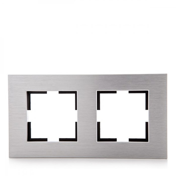 Panasonic Cadre onvella 2 éléments Aluminium Eloxal Argent Panasonic Cadre onvella 2 éléments Aluminium Eloxal Argent