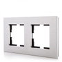 Panasonic Cadre onvella 2 éléments Aluminium Eloxal Argent