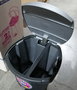 PLASTIKEN Finst Cubo Pedal Eco 30+18L Grafito