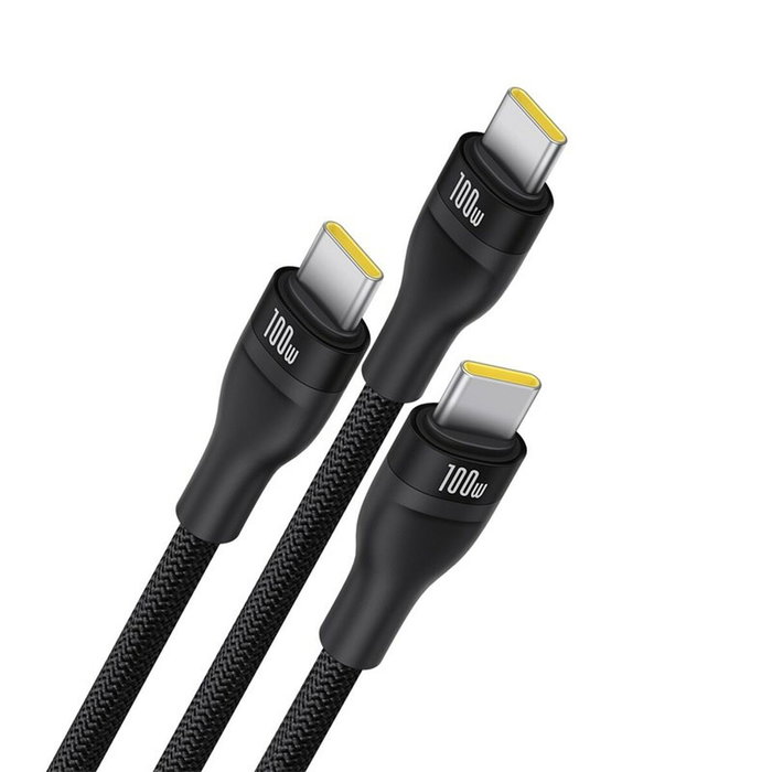 Baseus Câble USB-C vers USB-C Noir 1,5 m