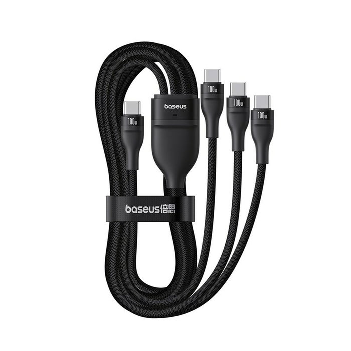 Baseus Câble USB-C vers USB-C Noir 1,5 m