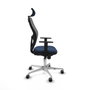 Piqueras y Crespo Chaise de Bureau 1D086G2 Blue marine
