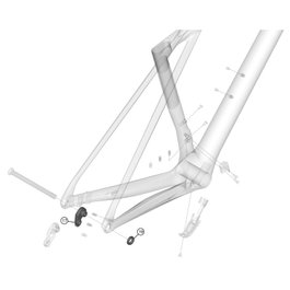 Lapierre Montaje Del Soporte Lapierre E-Bike Xelius Drs pour Sram AXS