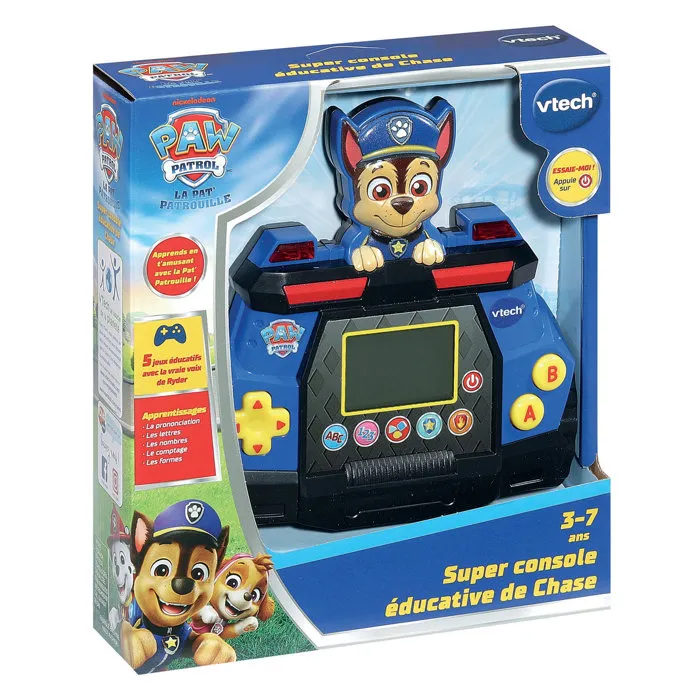 VTech Super Console Éducative de Chase Pat'Patrouille