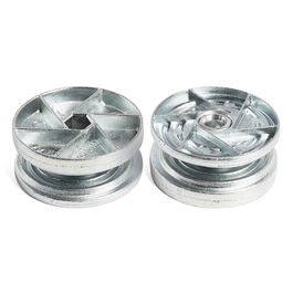 INDAUX Excentrique Double Spirale CLOCK Ø35 Zinc (Zamak)