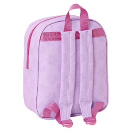SAFTA Sac à dos enfant 3D Frozen Disney Rose et Bleu ciel 22 x 27 x 10 cm