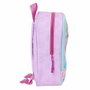SAFTA Sac à dos école maternelle 3D Frozen Disney 27 cm, compartiment principal à fermeture éclair, anse de transport