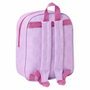 SAFTA Sac à dos école maternelle 3D Frozen Disney 27 cm, compartiment principal à fermeture éclair, anse de transport