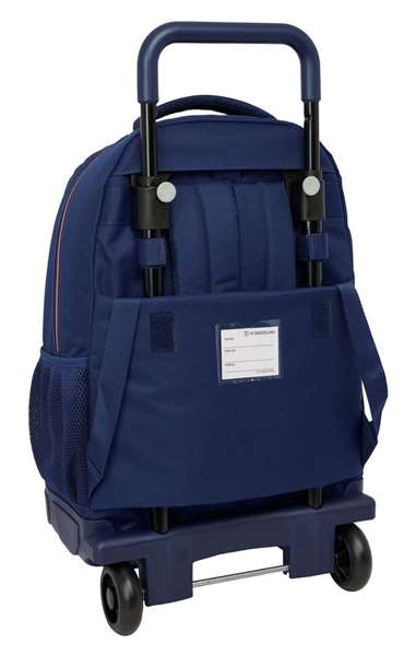 Safta Mochila grande à roulettes compacte extractible FC Barcelona 2e équipement 33 x 45 x 22 cm Safta Mochila grande à roulettes compacte extractible FC Barcelona 2e équipement 33 x 45 x 22 cm