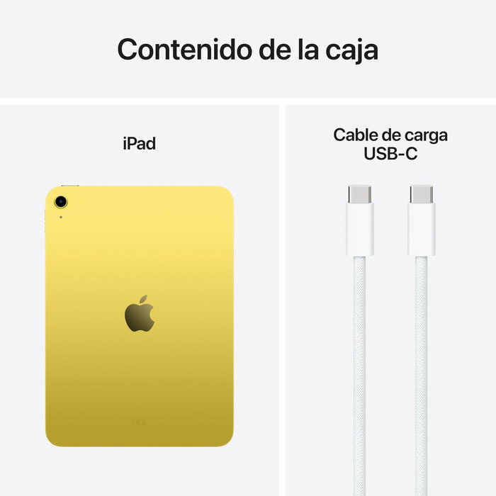 Apple iPad 11 pouces A16 Wi-Fi 256 Go Jaune Apple iPad 11 pouces A16 Wi-Fi 256 Go Jaune