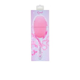 Framar Brosse démêlante Detangle Brush Moonstone Opal en pierre de lune rose pour tous types de cheveux, sec ou humide