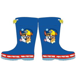 Paw Patrol - Bottes de pluie pour enfant en PVC - Taille 24 - Modèle T024 - Bleu